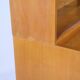 Buffet vitrine vintage en bois de cerisier, commode vintage, 1960