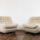 Customizable Space Age Living Room Set Atlantis in Beige Boucle 1970's, Czechoslovakia