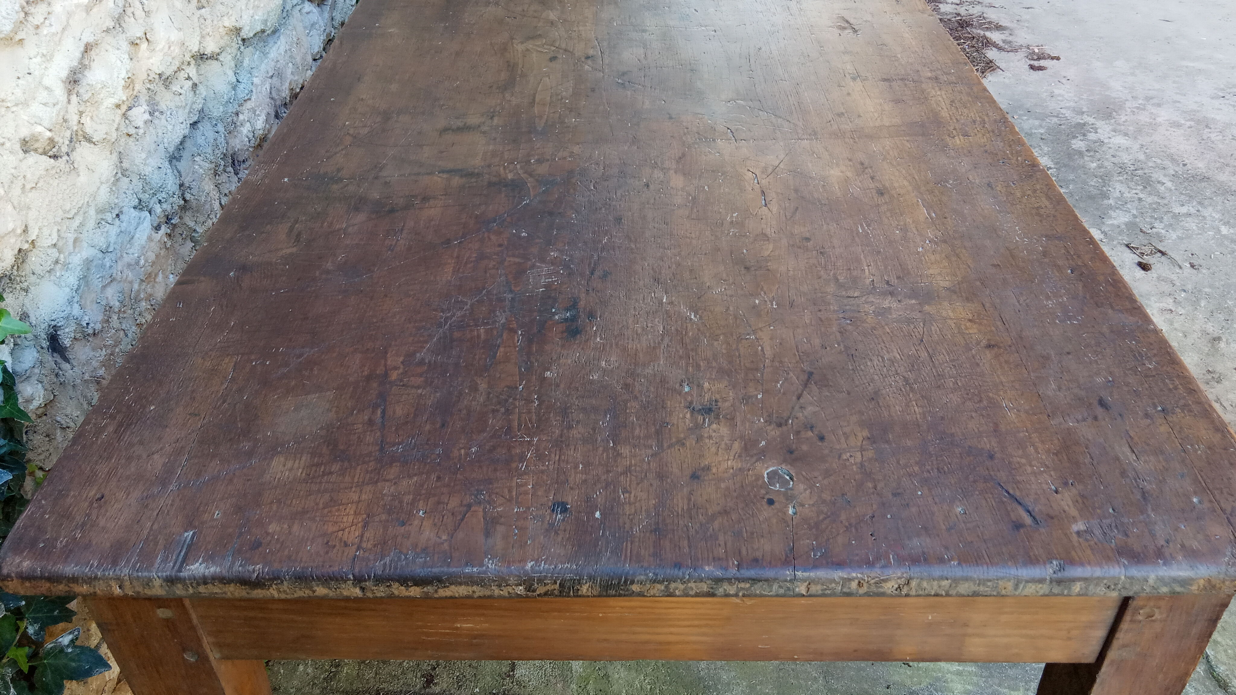 Farmhouse table 19th in oak