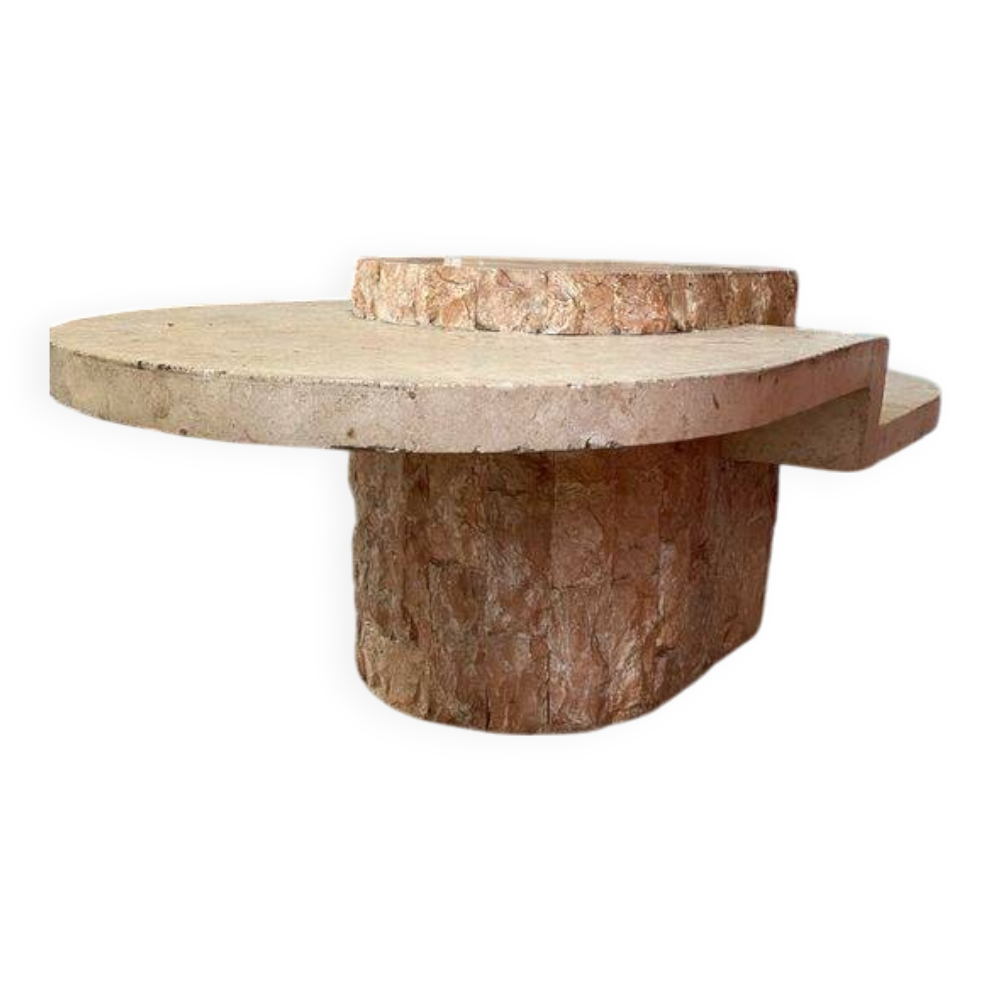 Mactan stone coffee table - Magnussen Ponte