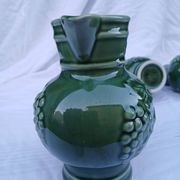 3 antique wine jugs