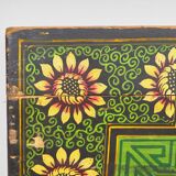 Original opera trunk in green tones (China, circa 1900) #32