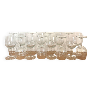 Service de verres effet