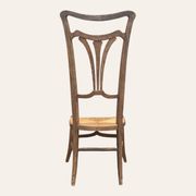 Ancienne chaise de nourrice Art Nouveau