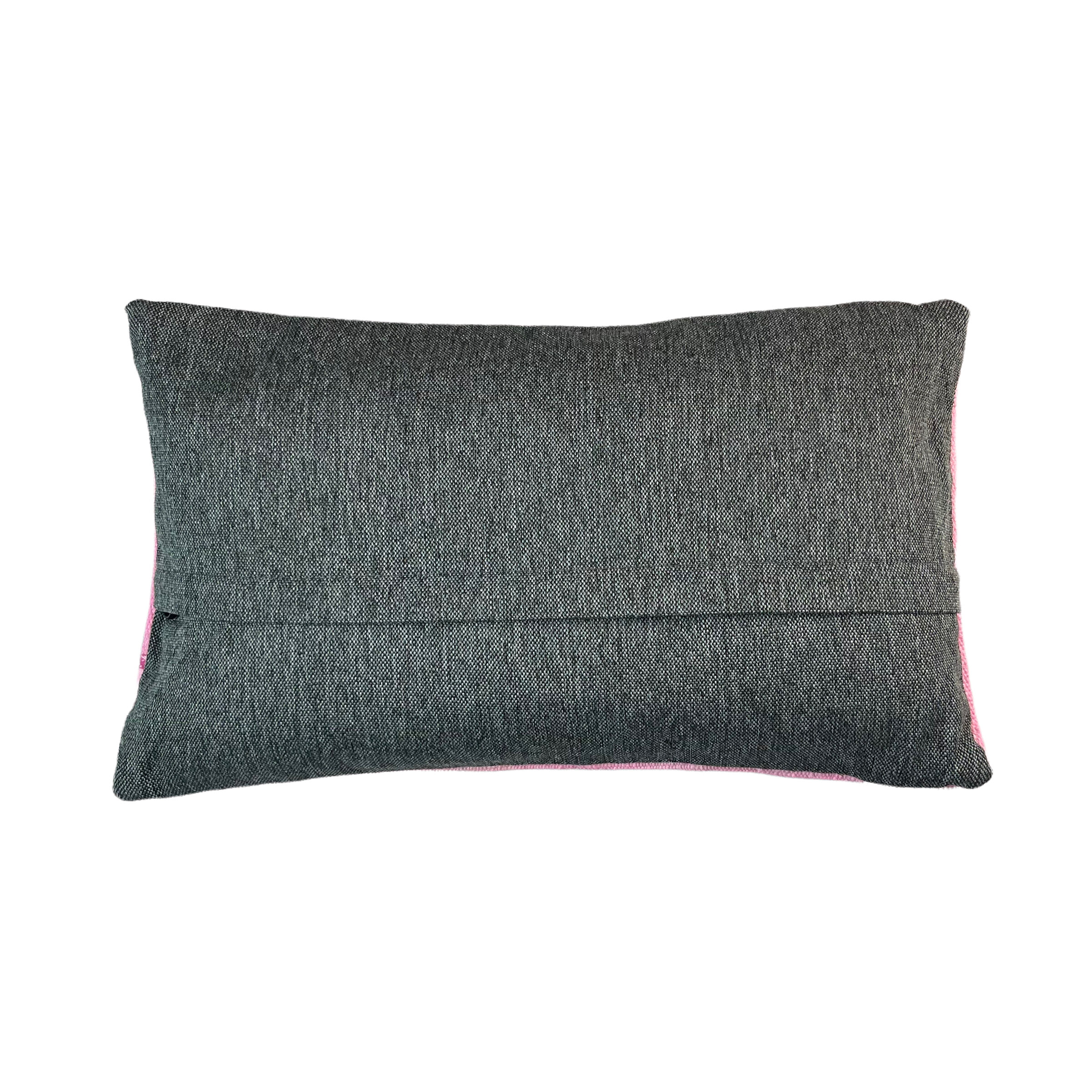 Housse de coussin vintage turque faite à la main, 30 x 50 cm