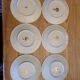 6 Mayer Wiesau Bavarian porcelain dessert plates