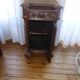 Antique bedside table in Louis XIII Baroque style