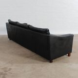 Vintage Sofa Mid Century Leder Danish Design 60er 70er