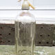 Old transparent glass siphon: EP. Shaw & Co Ltd – Wakefield