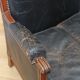 Pair of Louis XVI style armchairs