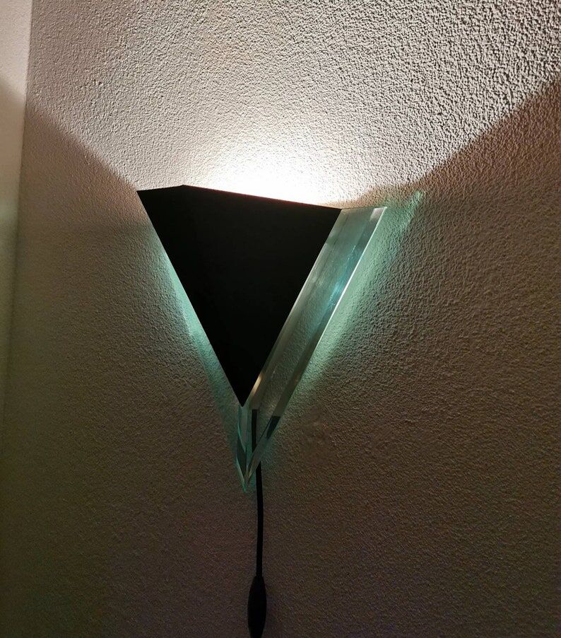 Vintage wall lamp, 80s