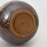 Grande vase en grès émaillé de Denis Bouniard Atelier des Cendres 1991