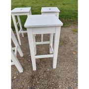 Lot de 13 tabourets de bistrot bois