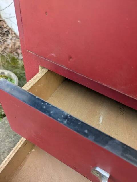 High chest of drawers, tallboy