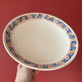 Antique Longwy compote dish
