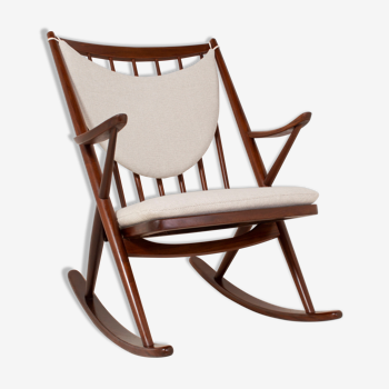 Rocking Chair No. 182 in teak by Frank Reenskaug - 1960