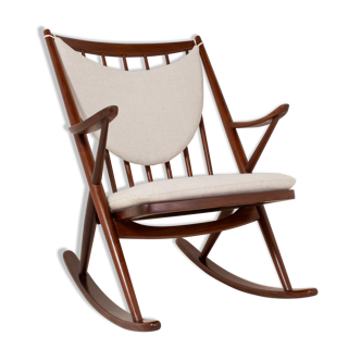 Rocking Chair No. 182 in teak by Frank Reenskaug - 1960