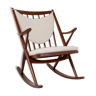 Rocking Chair No. 182 in teak by Frank Reenskaug - 1960