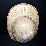 Vintage colonial hat - Vietnam Indochina explorer helmet in woven straw