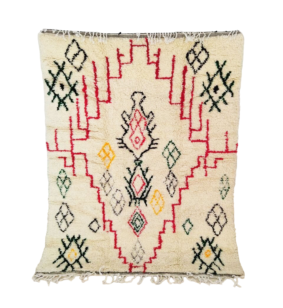 Moroccan Berber Carpet 189x152cm
