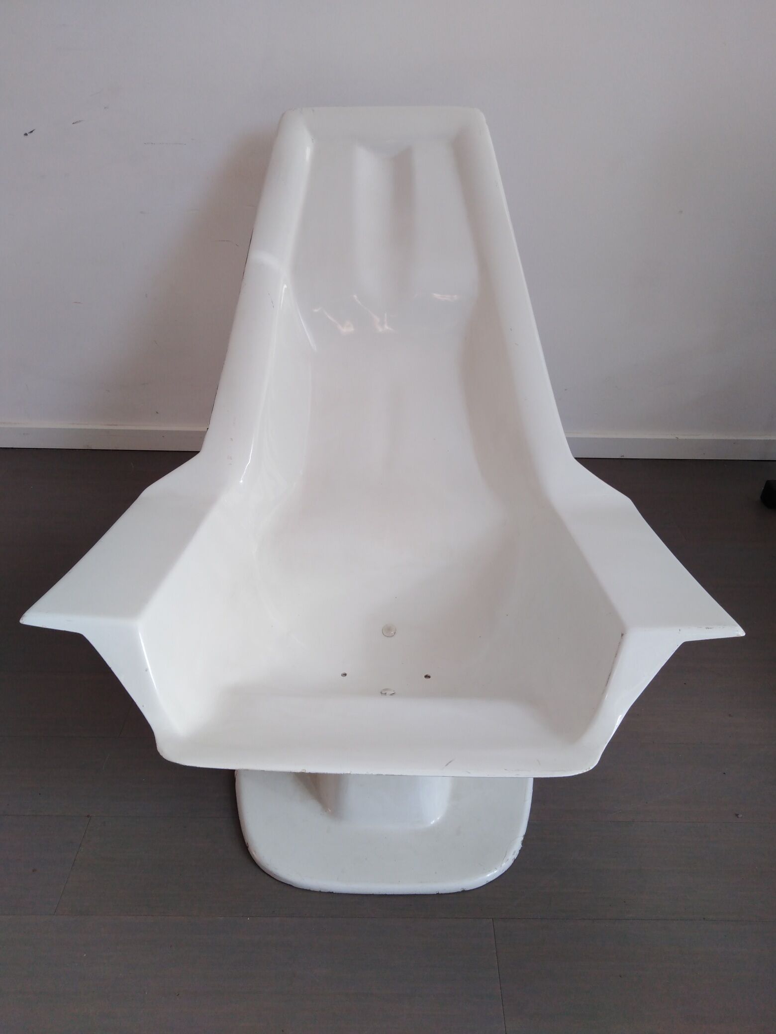 Fiberglass pool side chair, 1960’s