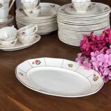 Oval dish Prado Digoin and Sarreguemines