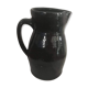 Black terracotta pitcher