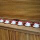 Set of 8 cups with saucers in Sologne L'Archevêque porcelain