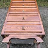 Vintage oak chest of drawers with 5 drawers