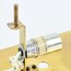 Mid-Century Scandinavian Glass & Brass Wall Lamp by Carl Fagerlund, 1960s