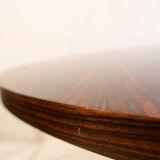 Macassar ebony round dining table Ø 128cm
