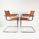 Pair of Bauhaus S34 chairs, designed by Mart Stam, Bulthaup, Germany, 1980s