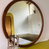 Vintage stone folk art candle holder