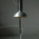 Lampe de bureau aluminium brossé design 70's