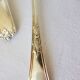 6 punched silver metal forks 2106224