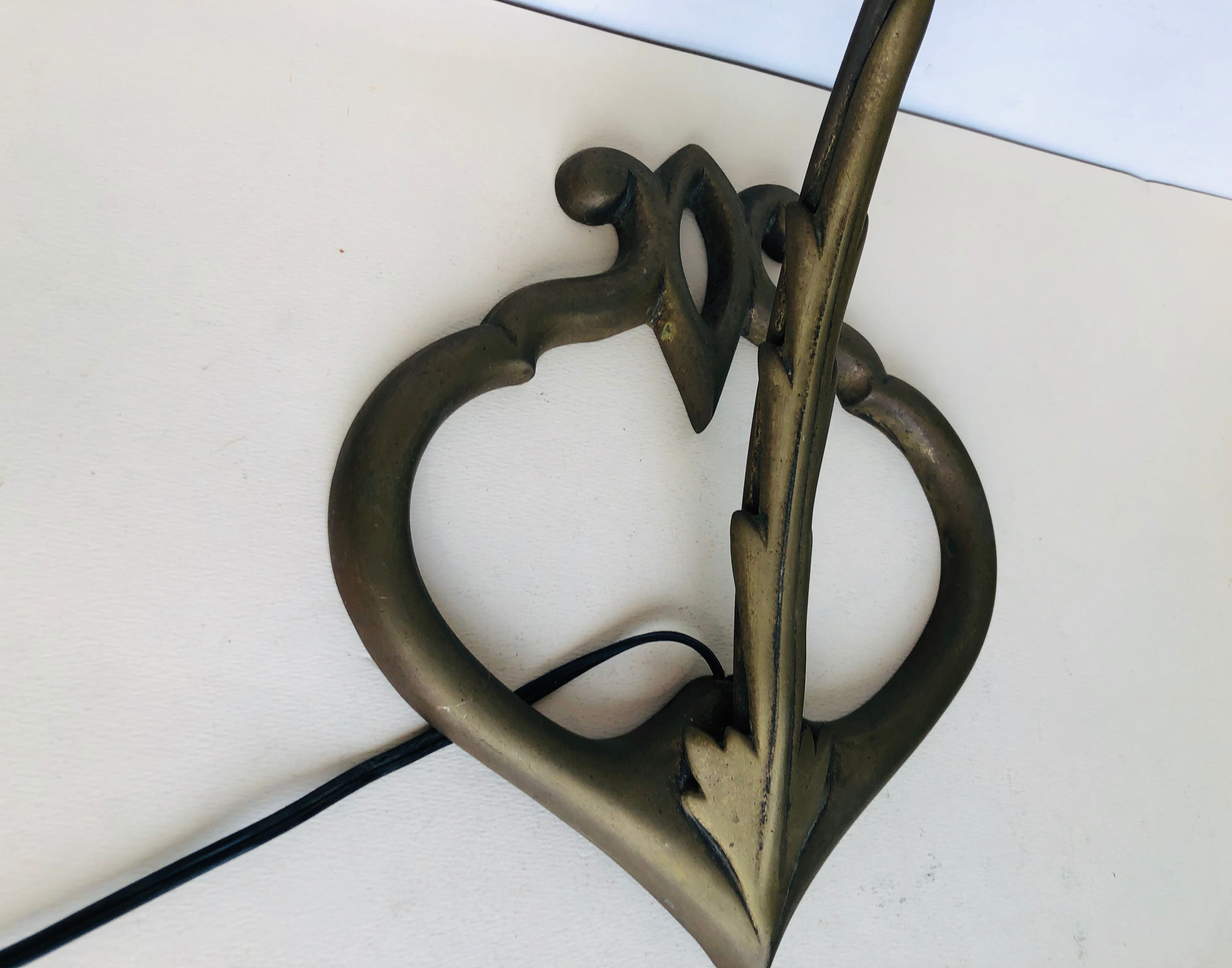 Art nouveau office lamp
