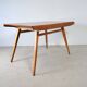 Table en chêne extensible vintage, František Jirák
