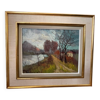 oil on canvas