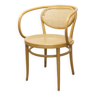 Fauteuil Thonet 210 R cannage couleur miel