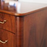 Commode en noyer, design danois, années 1960, production : Danemark