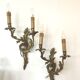 Pair of Louis XV style wall sconces