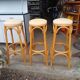 Thonet-style wooden bar stool