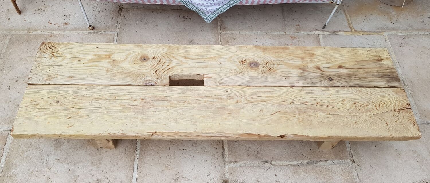 Brutalist coffee table