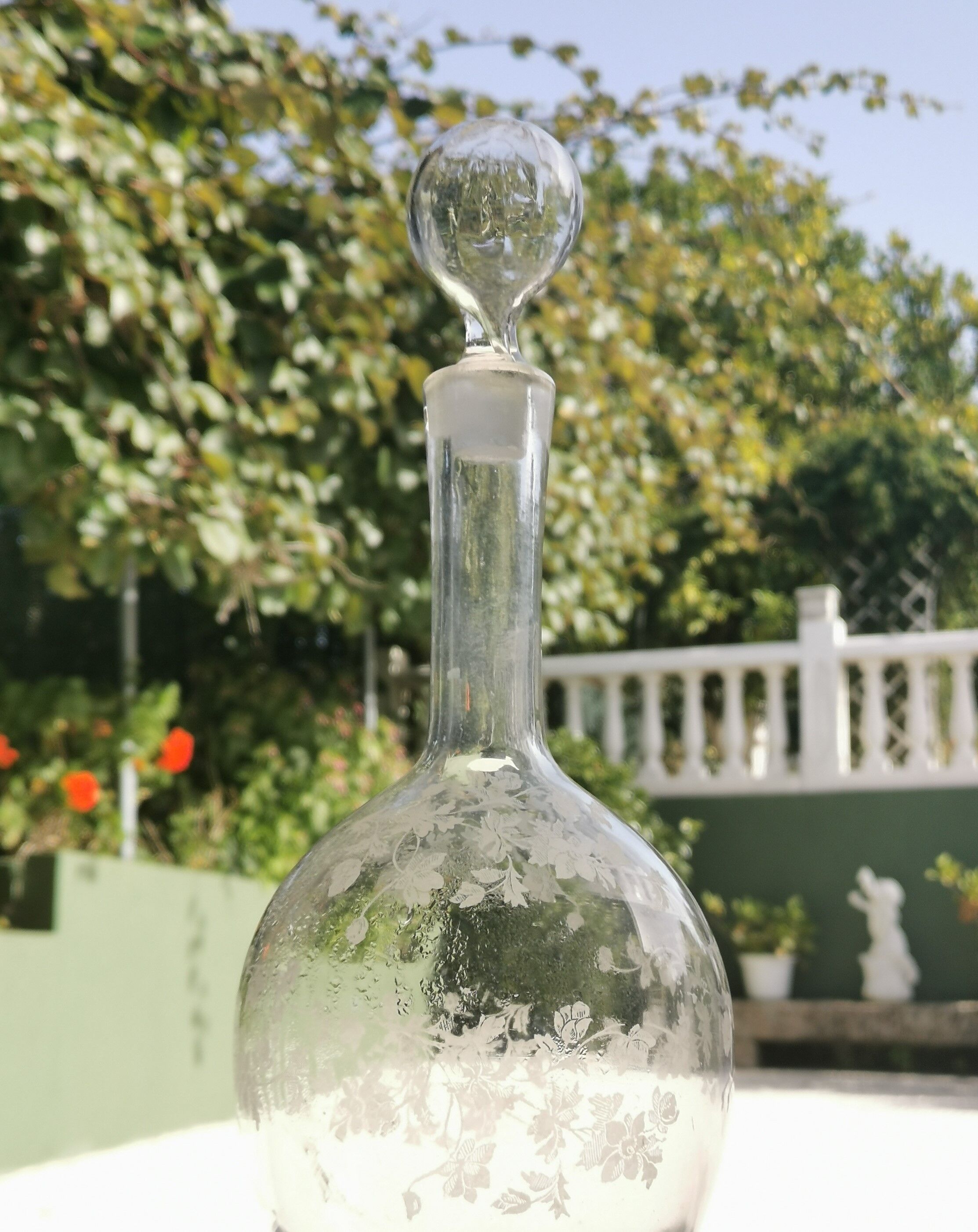 Old liquor bottle