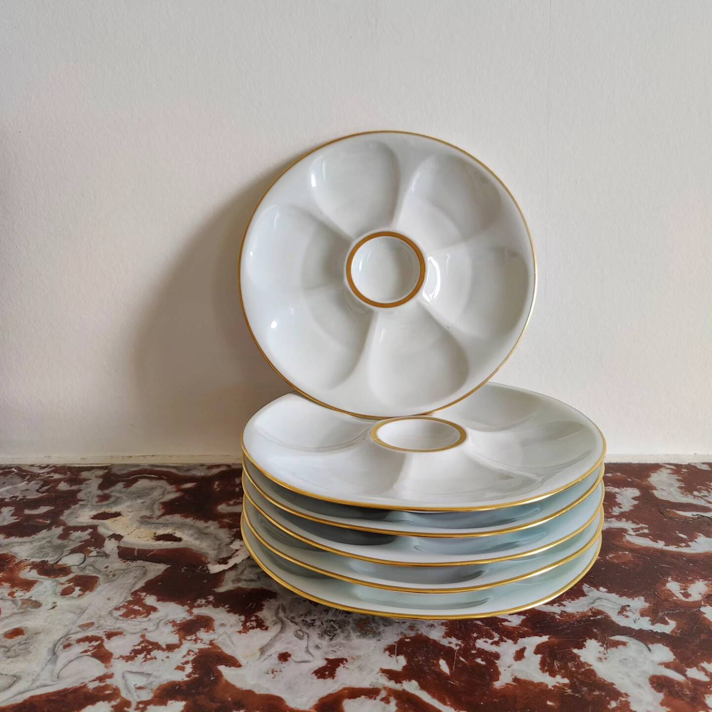 Haviland oyster plates