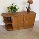 Meuble bas enfilade vintage art déco bois massif