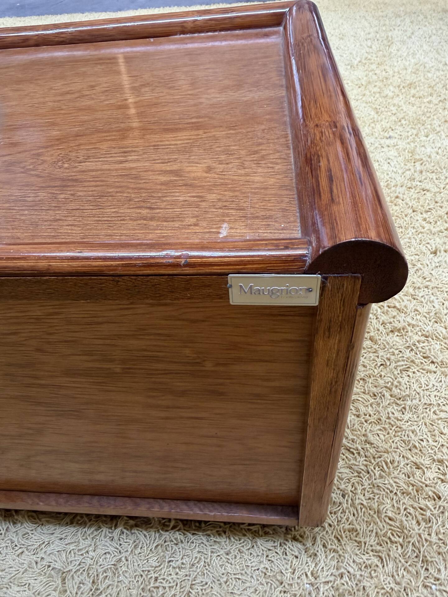 Bamboo commode Maugrion for Roche Bobois