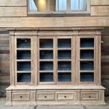 Solid elm display case
