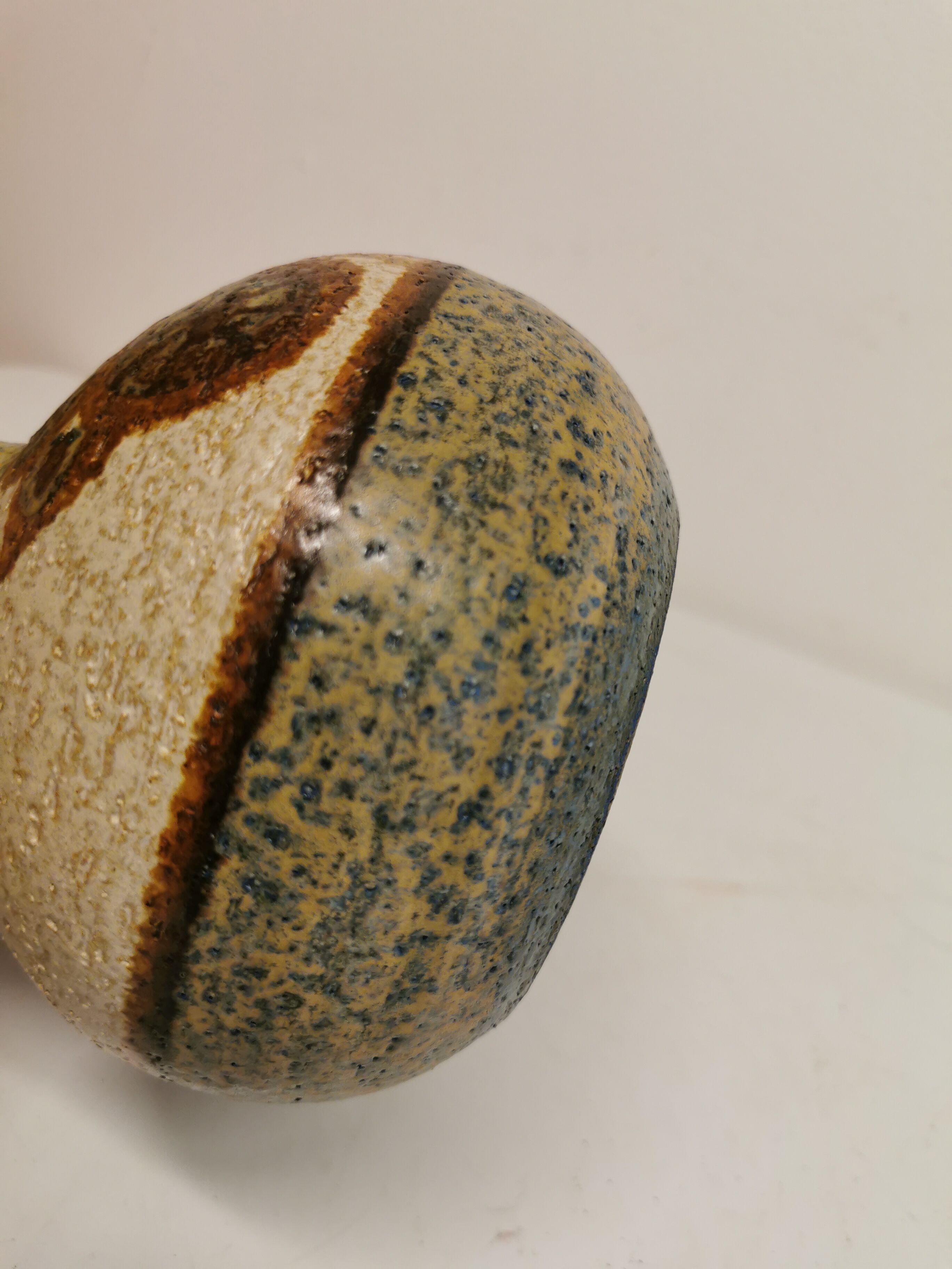 Stoneware table lamp foot, from the Erika Decor series, designed in 1971