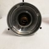 Art deco style frosted glass pendant light